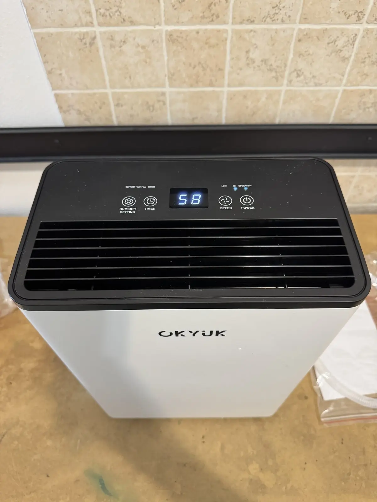 OKYUK deumidificatore 12 L 32 dB per ambienti fino a 30 m²
