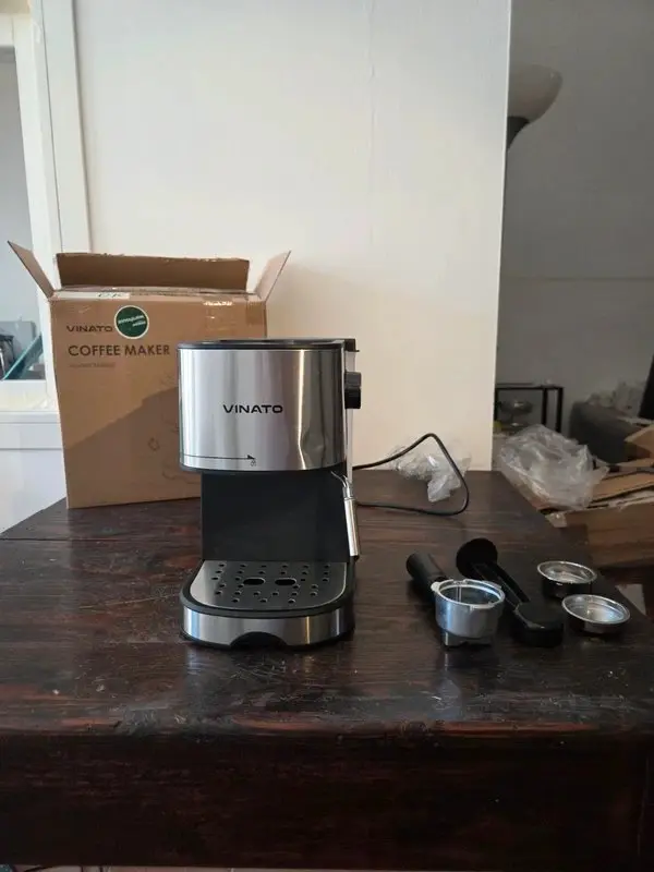VINATO Macchina da Caffè Manuale