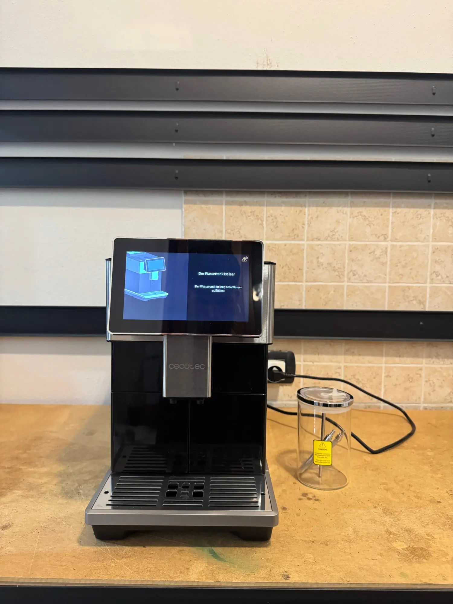 Cecotec Cremmaet Tempo macchina da caffè automatica 19 bar con display 7 pollici